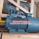 Motor 3 pha 0.75KW 1HP có thắng từ