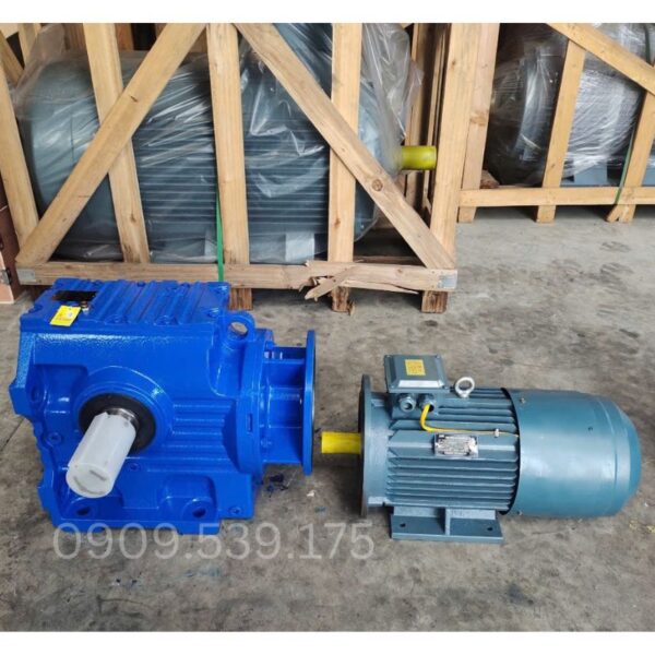 Motor giảm tốc có phanh 18.5KW 25HP