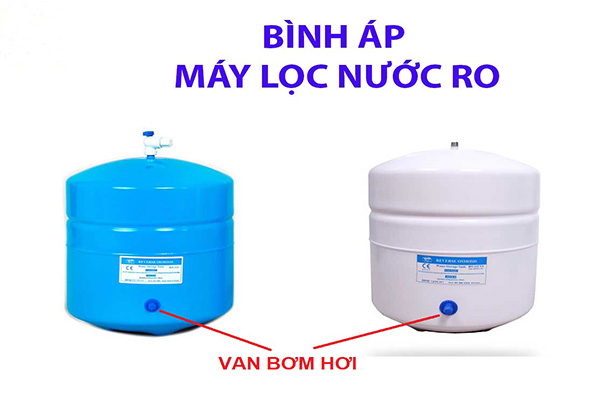 Bình áp là một bộ phận quan trọng của hệ thống lọc nước RO