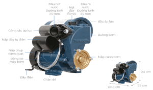 Top 5 máy bơm tăng áp chính hãng giá rẻ tốt nhất 2023