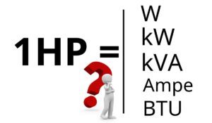 1HP bằng bao nhiêu KW?