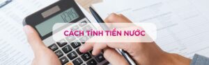 Cách tính tiền nước 2024