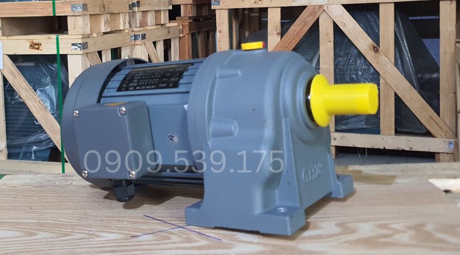 Thiết kế motor giảm tốc 3 pha 0.8kW 1HP